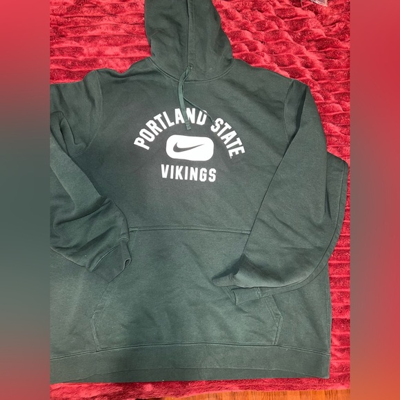 Nike Men's Dark Green Portland State Vikings Sweater - Picture 2 of 4